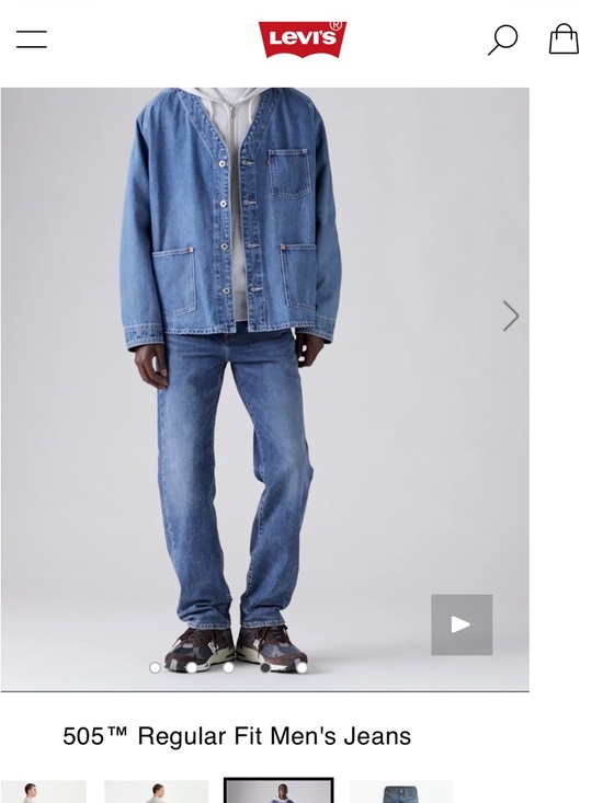 Levi’s • NWT 505 Regular fit jeans 30/32 - Picture 2 of 3